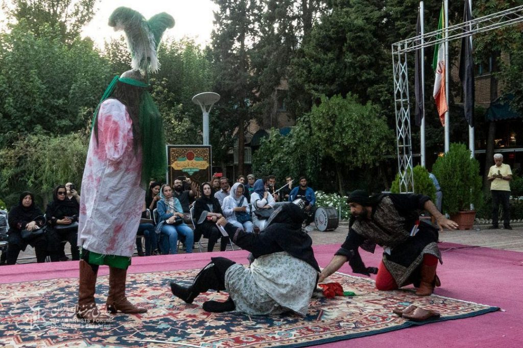 تعزیه‌خوانی در خانه هنرمندان ایران