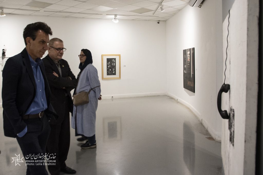 بازدید سفیر ایتالیا از خانه هنرمندان ایران