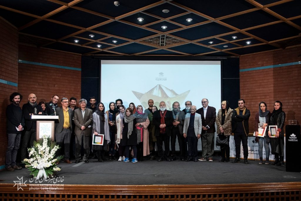 سومین دوره جایزه هنر معاصر ویستا در خانه هنرمندان ایران برگزار شد